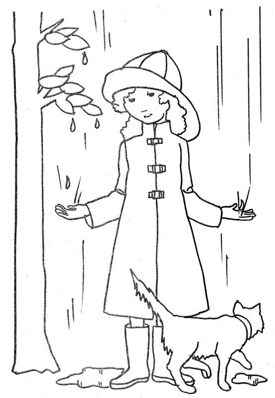 Plansa de colorat cu Holly Hobbie 1 1